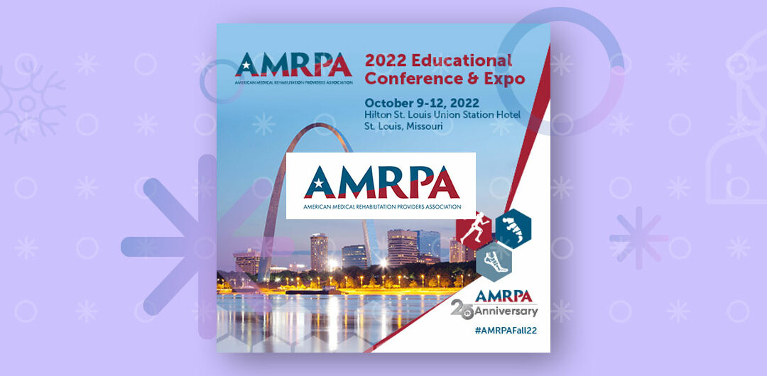 Experience the Therapeutic Power of InMotion® Robots at the AMRPA Fall Conference 2022!